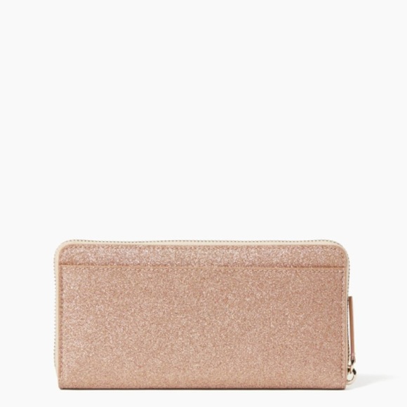 Kate spade joeley glitter large continental wallet - Picture 2 of 4